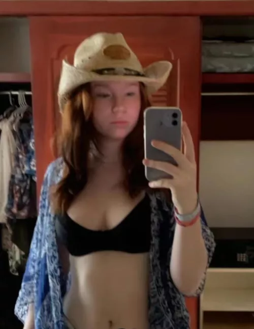 A bit self conscious because I don’t have makeup on