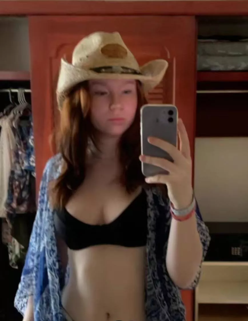 A bit self conscious because I don’t have makeup on