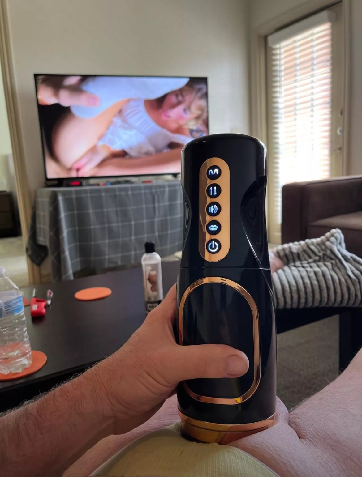 Alone today! Making the best of it!