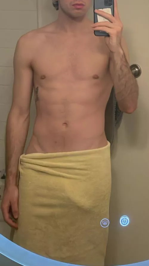 Before my morning shower