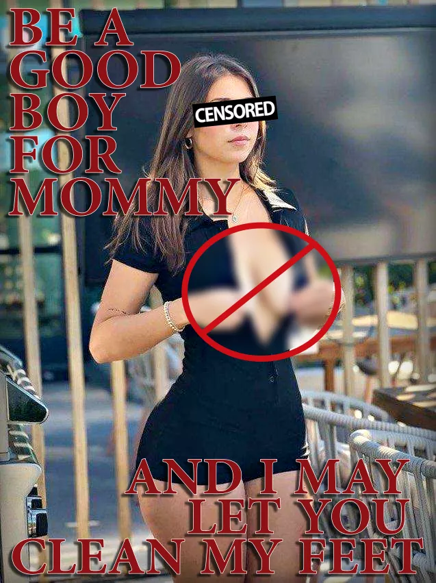 Censored for Losers. Do you deserve her feet?