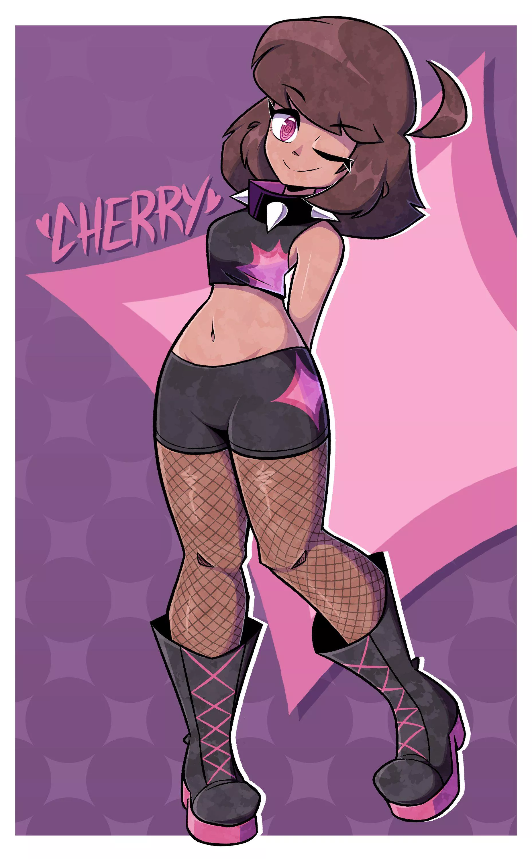 Cherry winking at you