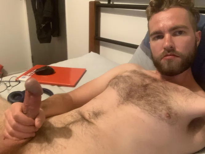 Chilling in bed when things get hard 