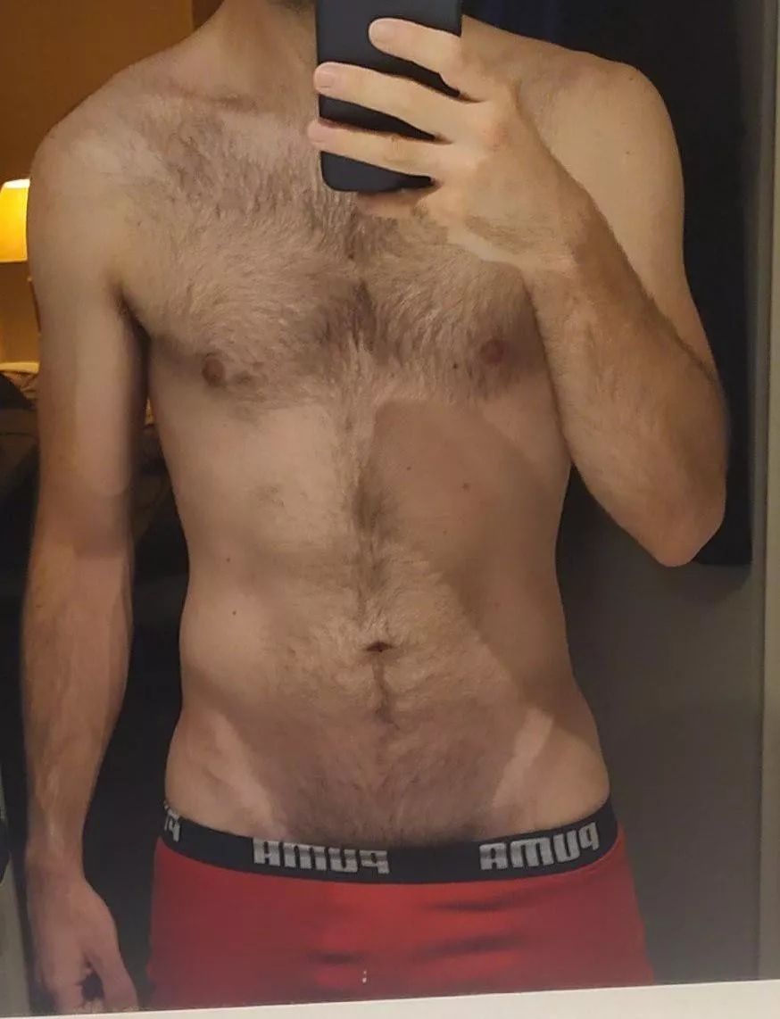 Do I pull my boxer down lower?