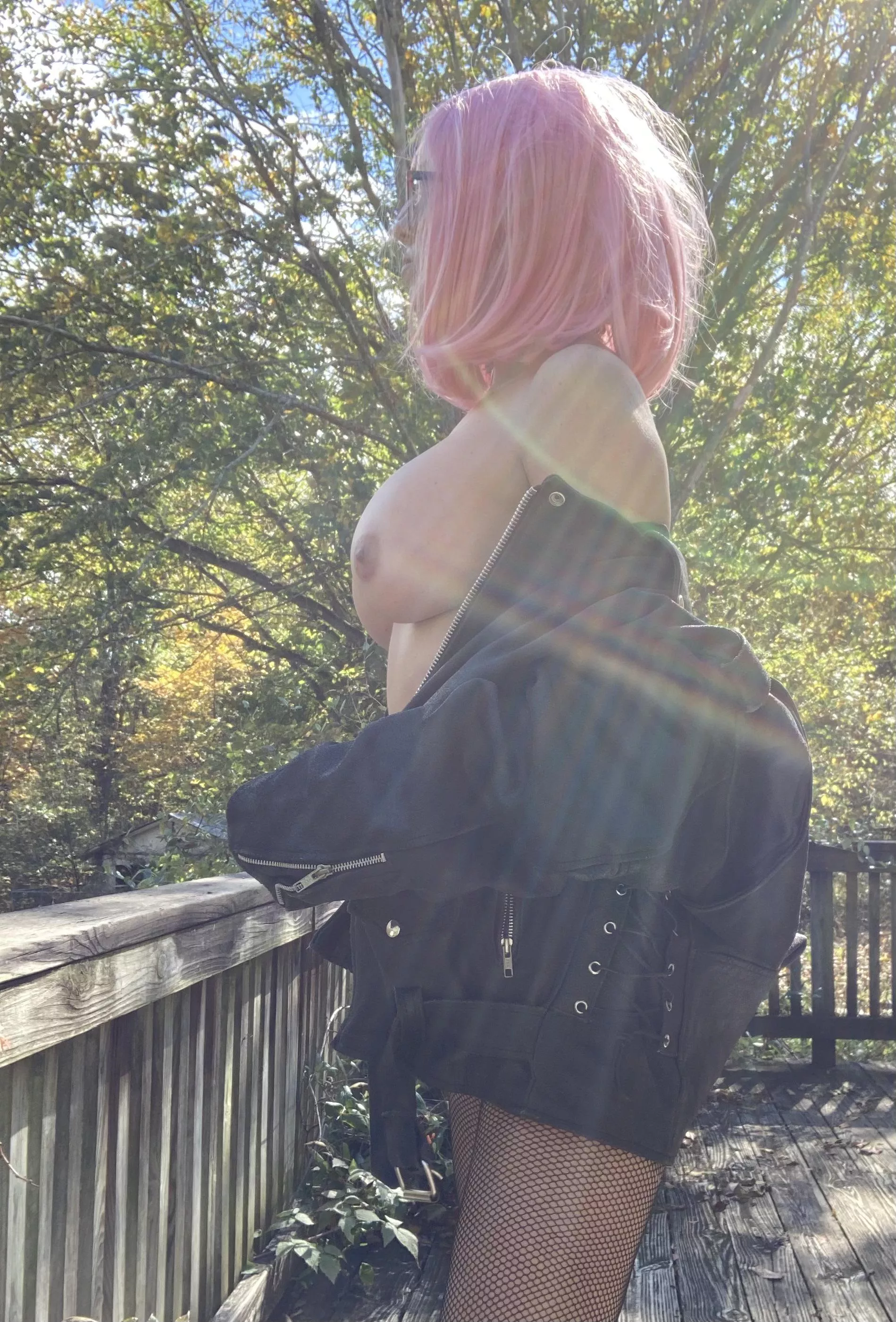 Enjoying the outdoors nude is a must at least once in life 