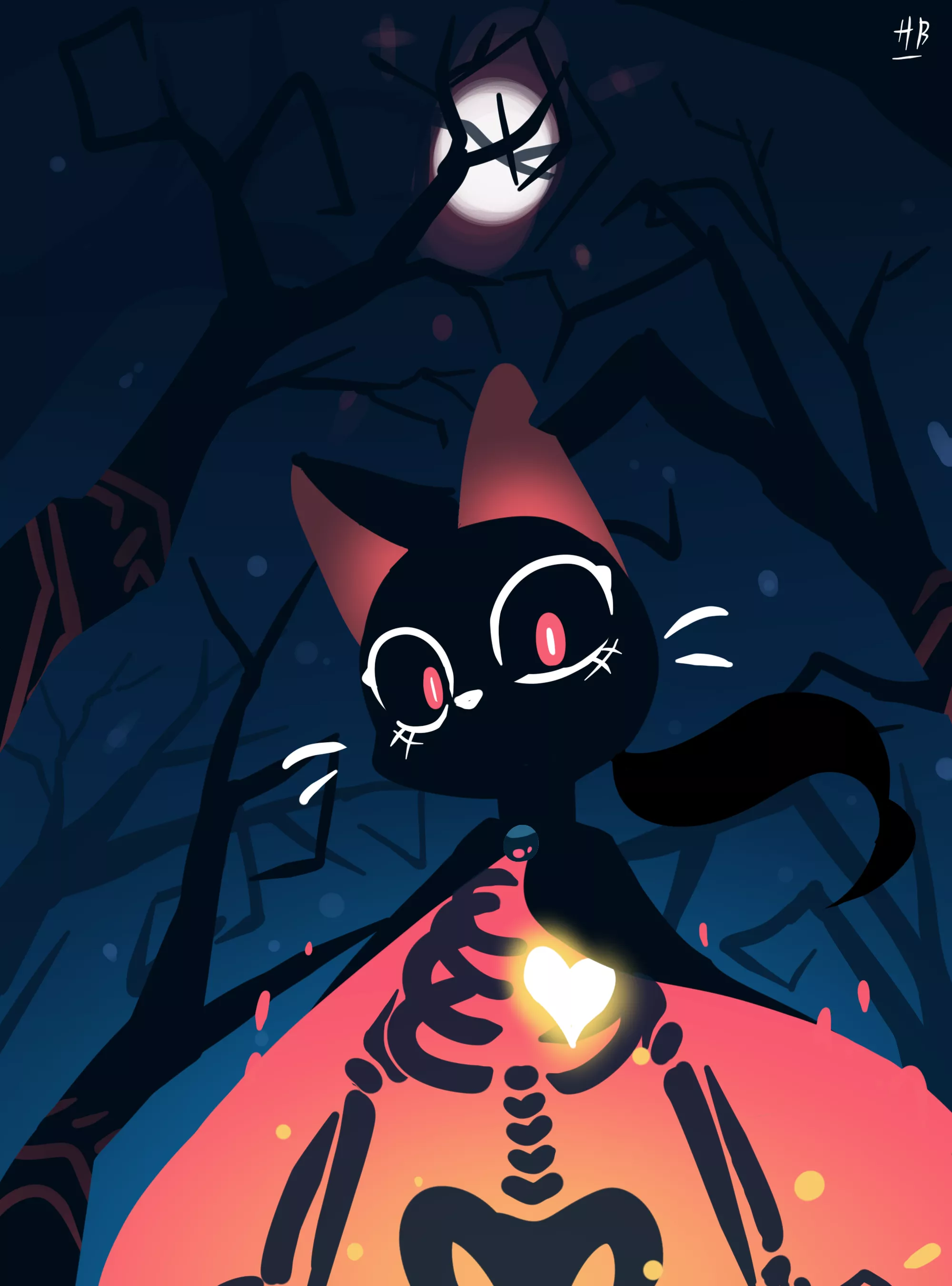 evil ritual. / art by me