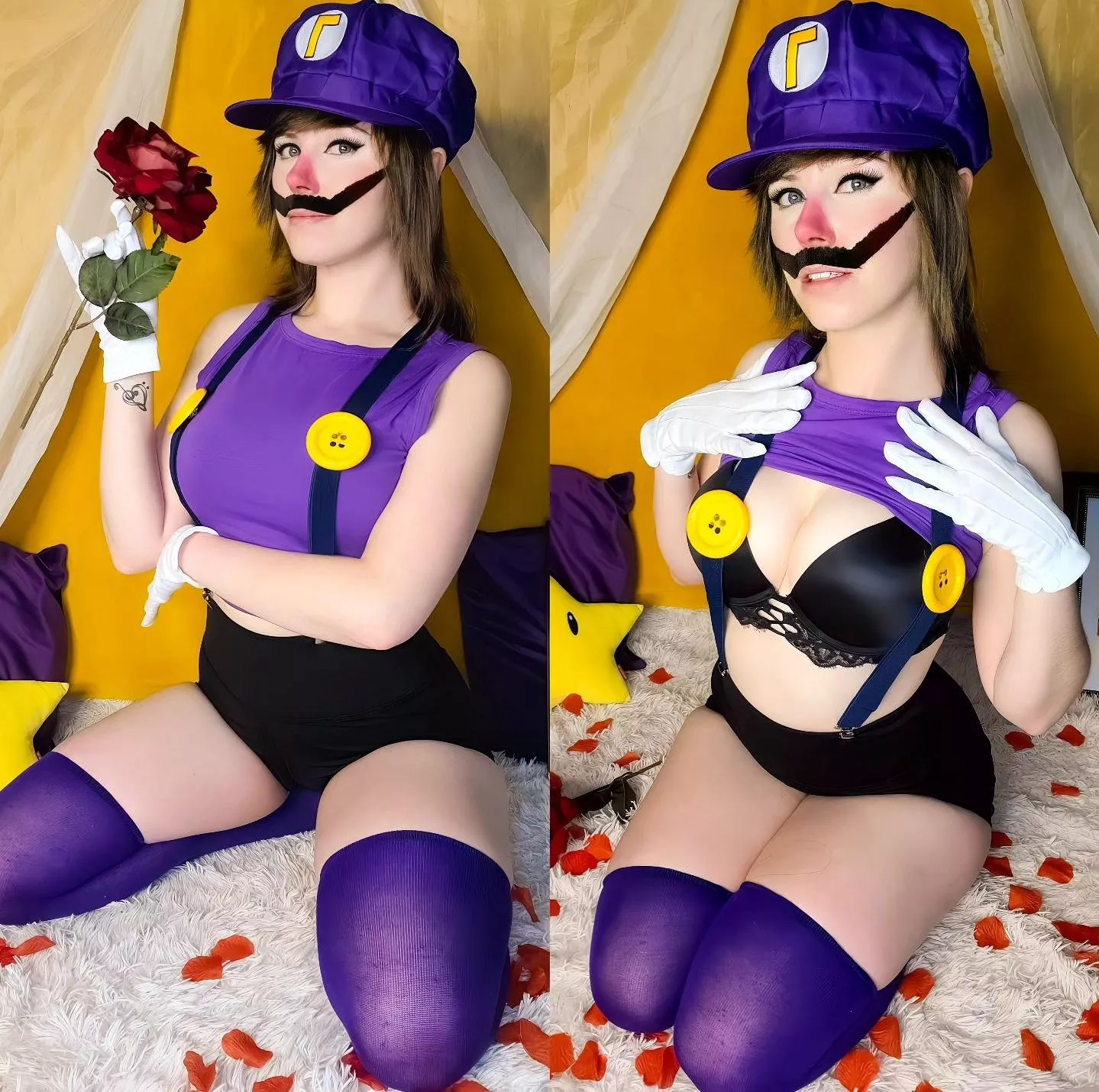 HAPPY MAR10 DAY!! / Waluigi by TeddiTerri 