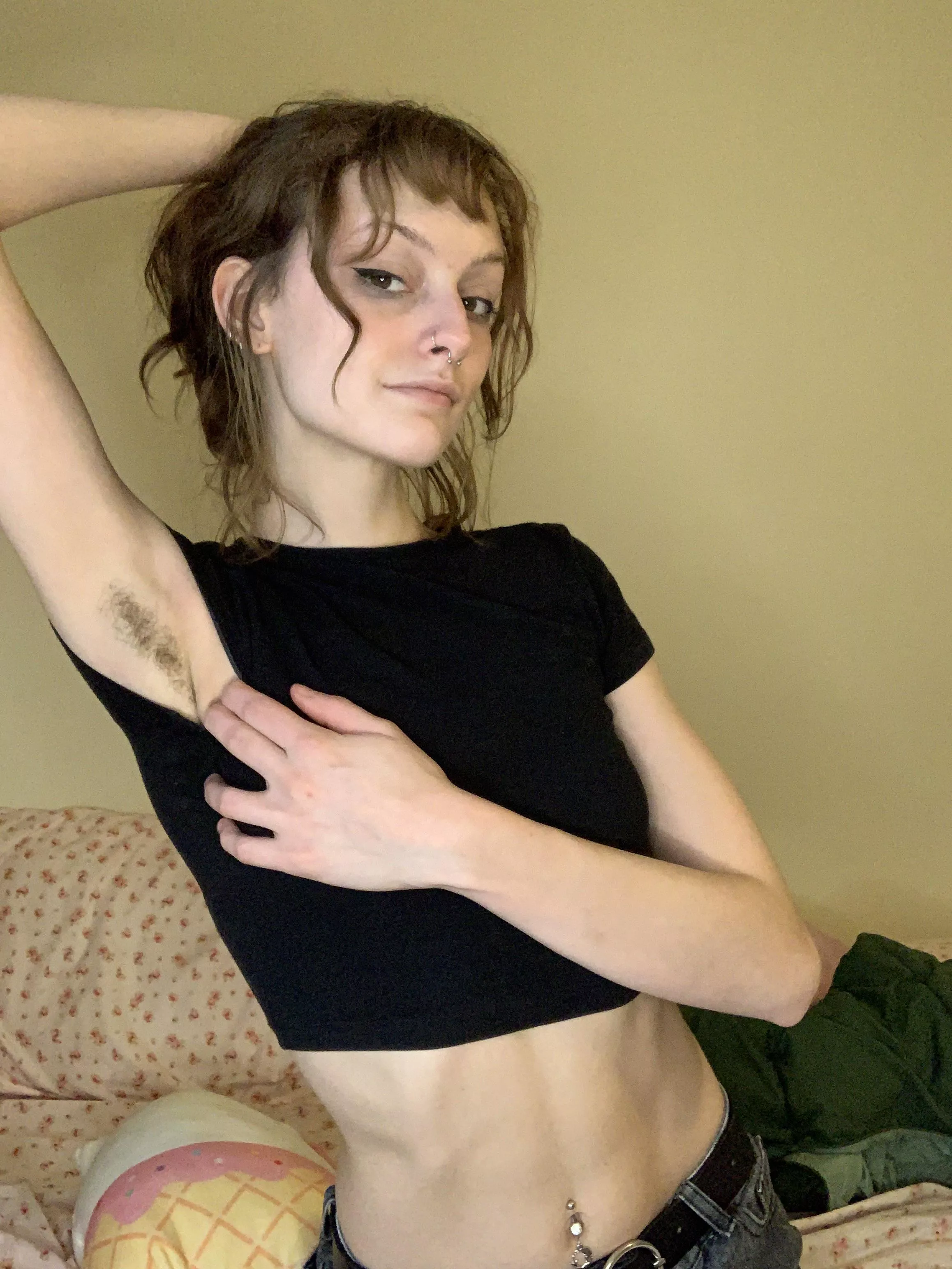 i feel the sexiest when i don’t shave ;)