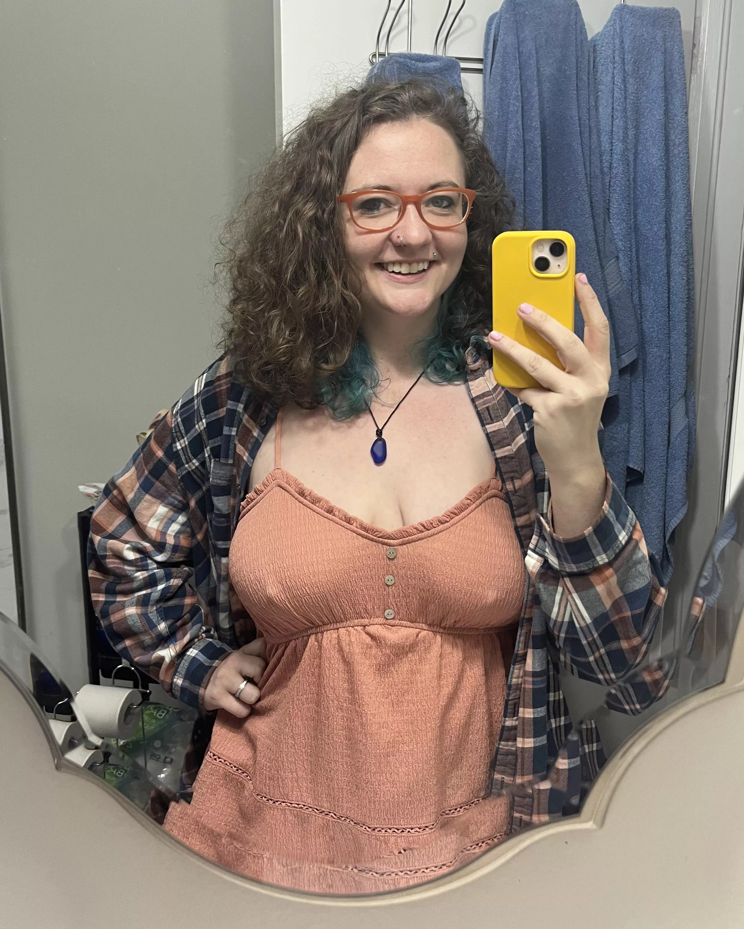 I go braless on the weekend