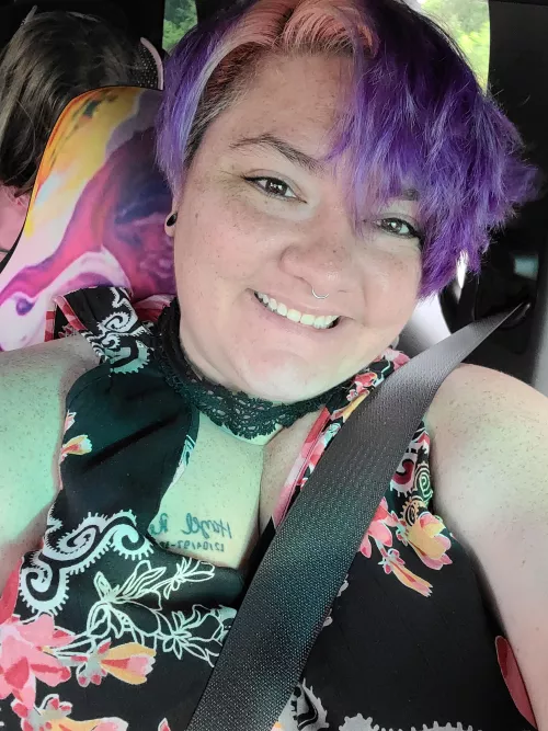 I miss my colorful hair