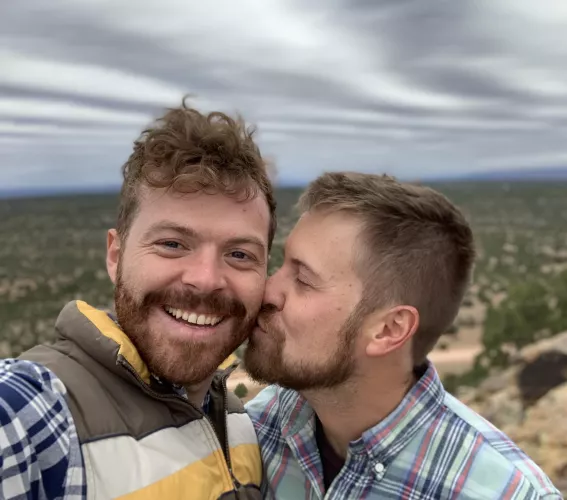Just a quick hike up the mesa 🌵