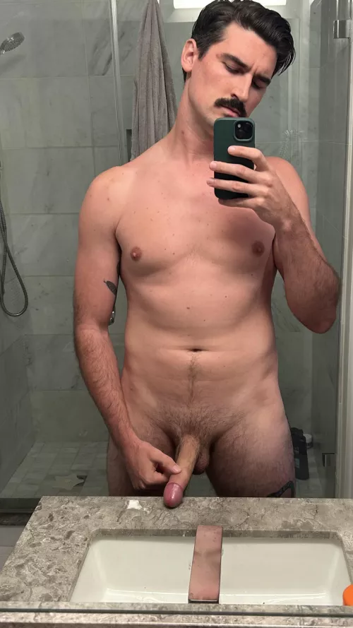 Just showered but I’m ready to get dirty again