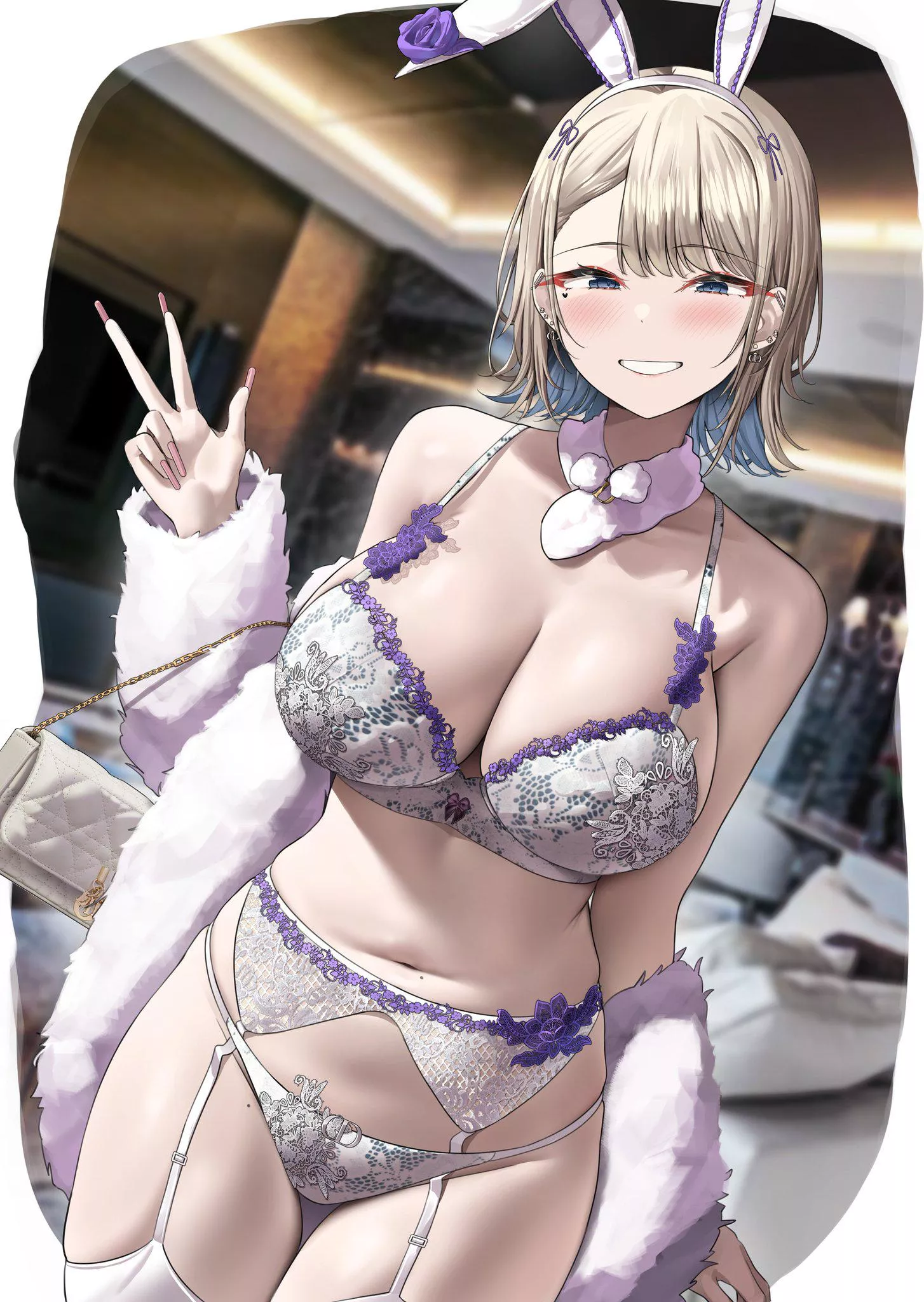 Lingerie Bunny Girl [Artist Original]