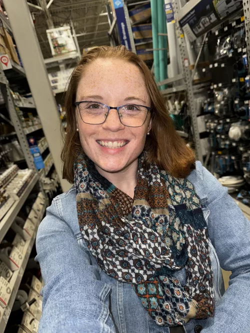 Mommy shopping at Lowe's. I hope to bump into you there 