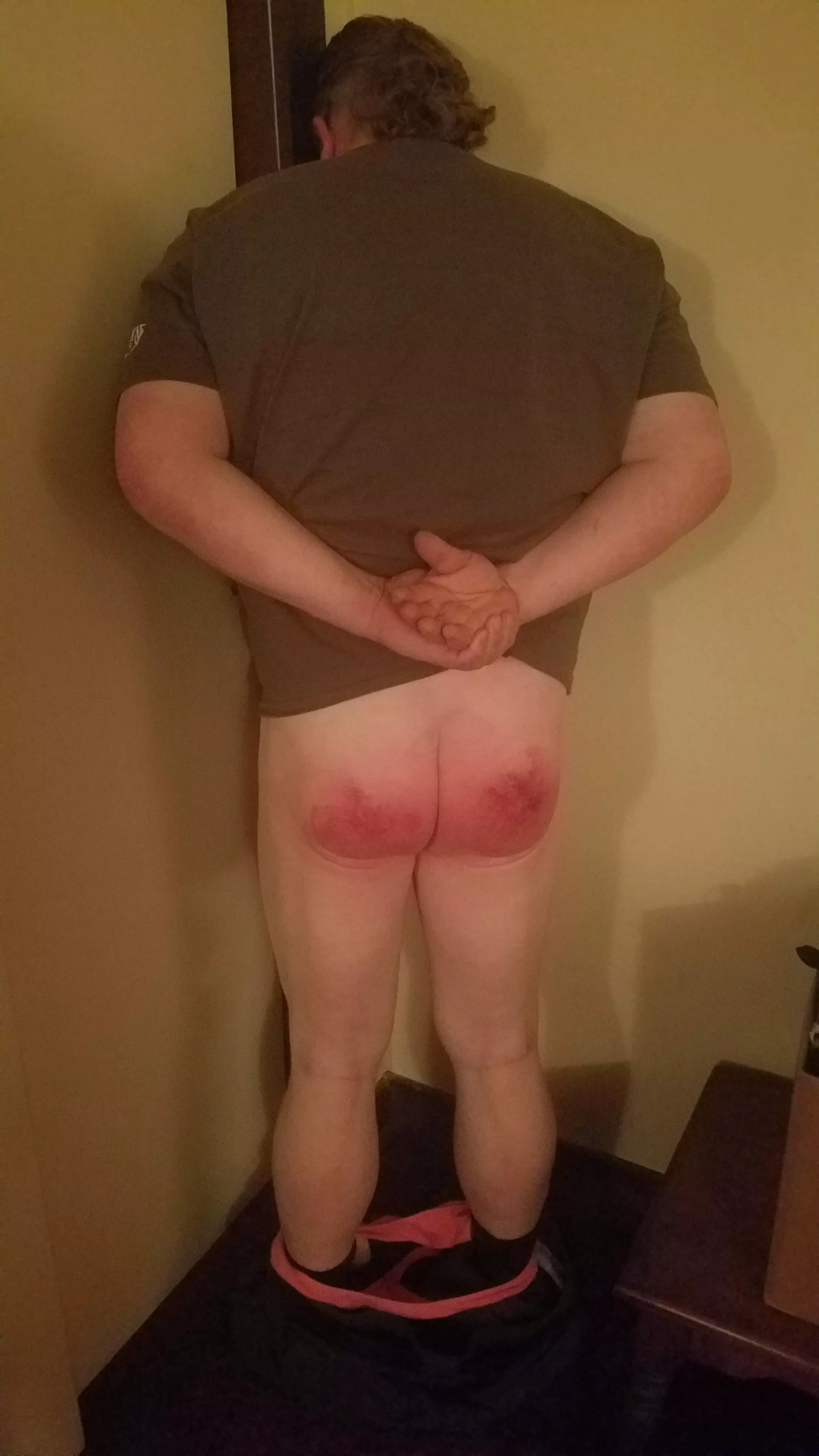 Mouthed off to my wife and one of her friends delt with me 