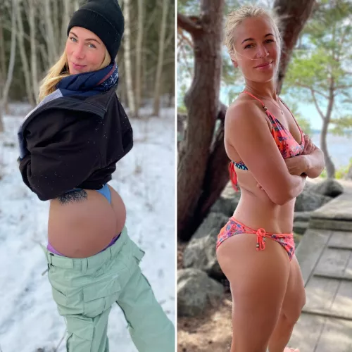 Nice to cover summer & winter conditions! (41F)