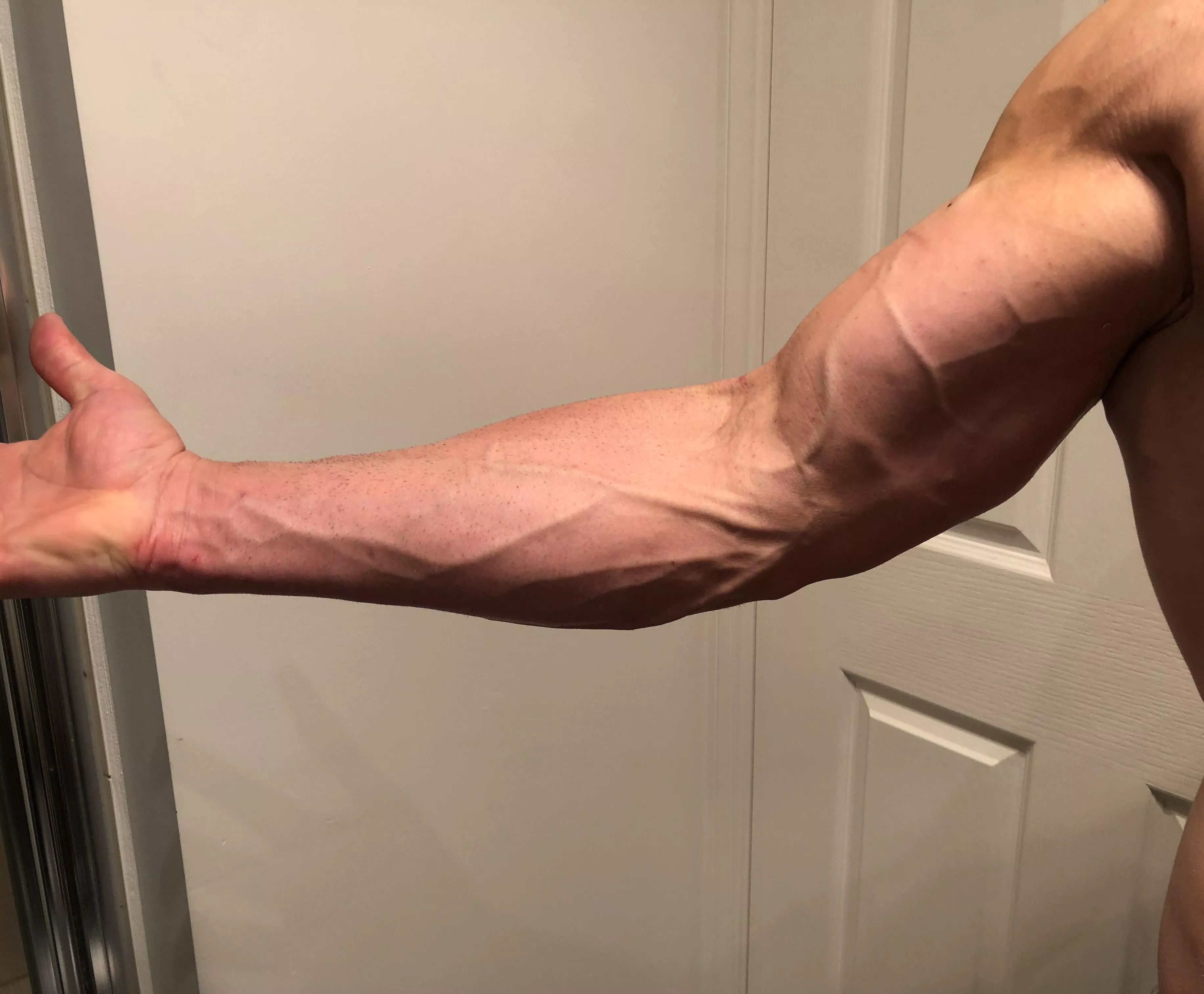 Nothing better than that pump you get on arm day😎