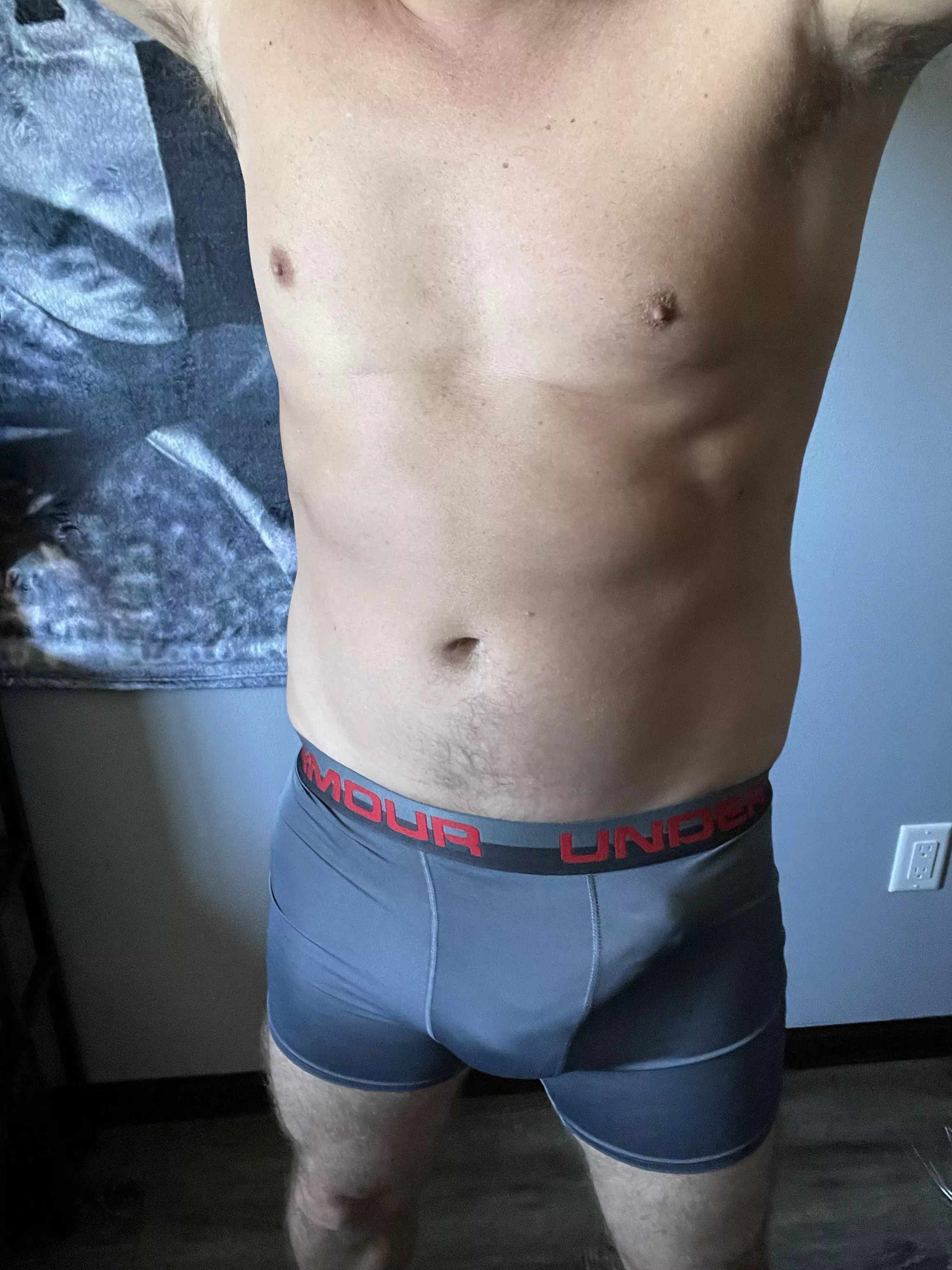 Nothing like playing games in your underwear. Only thing better would be a message while gaming. 