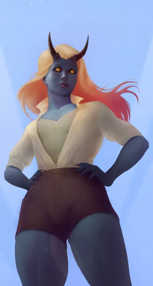 [OC][Comm] Alert hot single tiefling in your Chult!