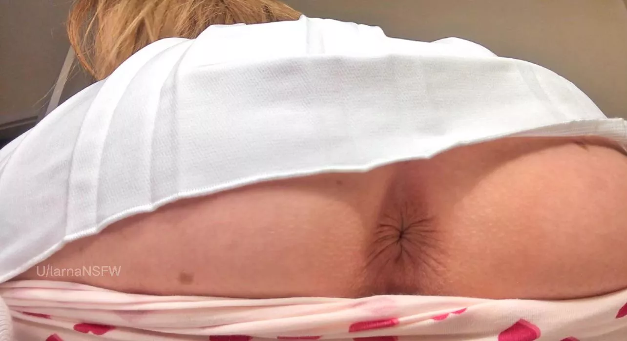 Oops… my panties fell down 