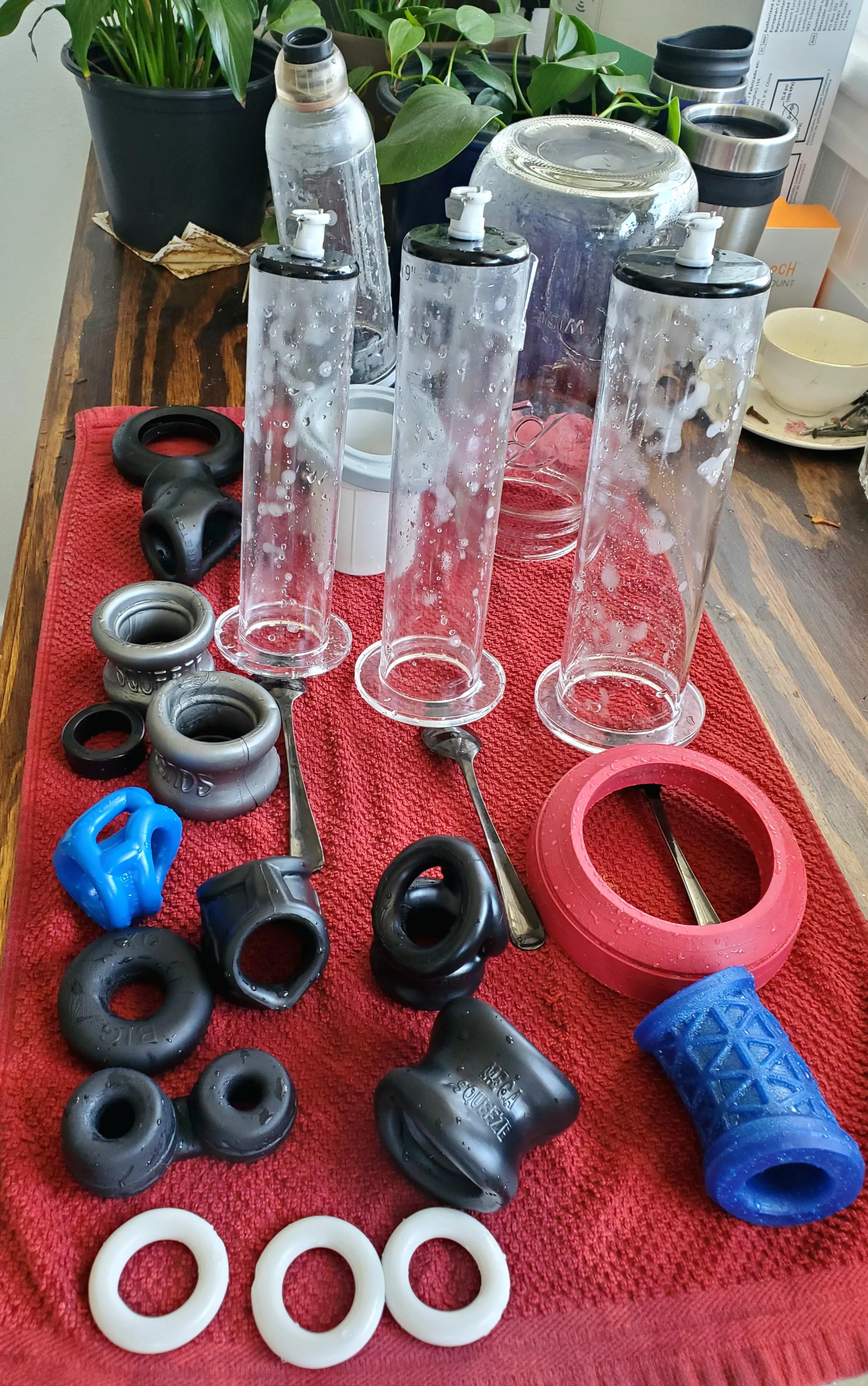 Pump\toy cleaning day 