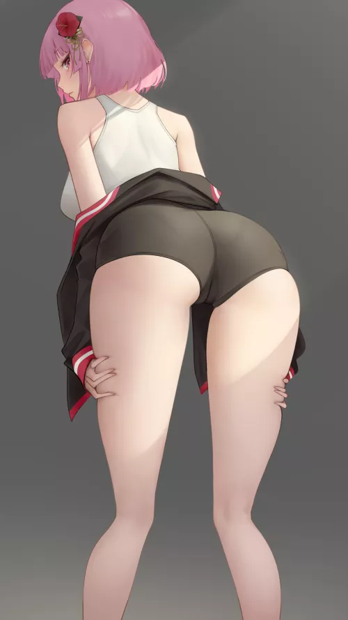 Short hair Mori [Hololive]