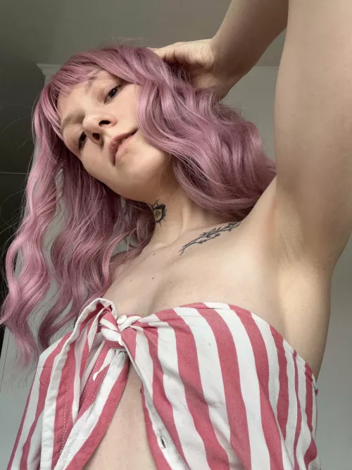 sniff or suck on my armpit?