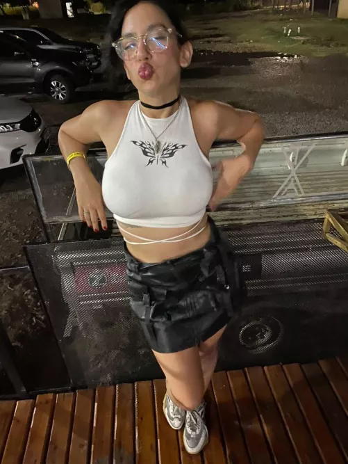 taking pics after party