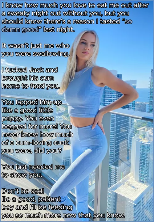 That Explains the Lovely Taste