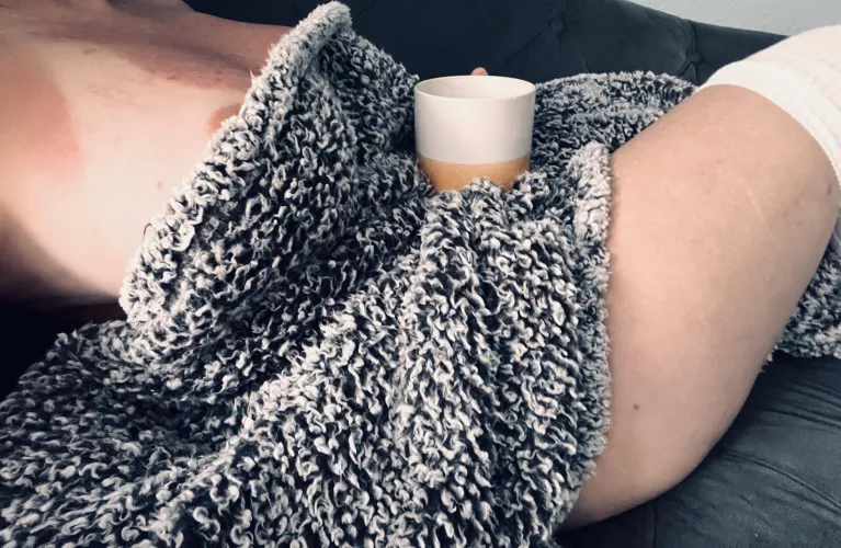 Well hello time change. I overslept. So now I’ll just sit here and be naked with my coffee.