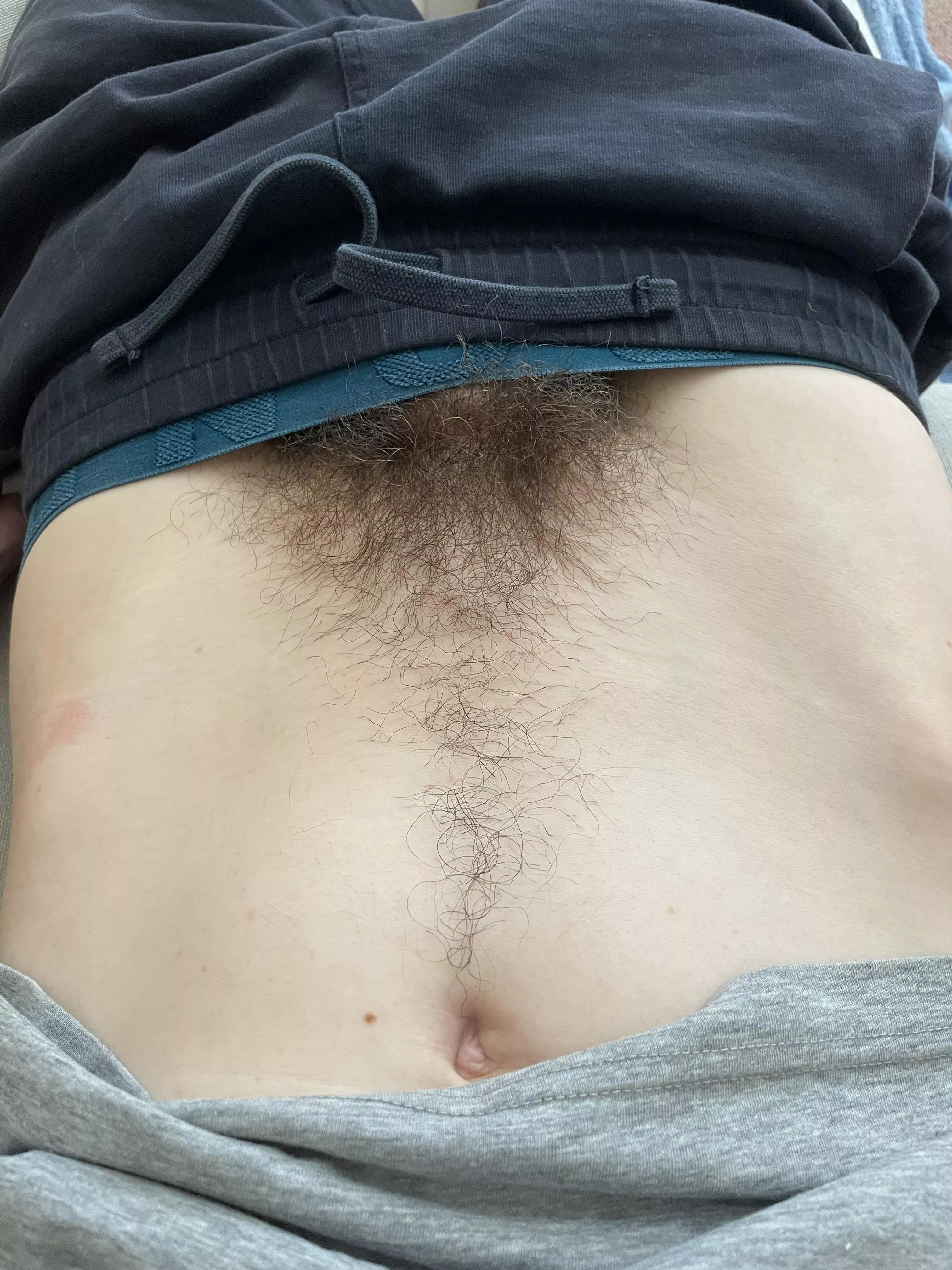 We’re laying on my bed together. I’m about to whip it out. Your heart is racing.