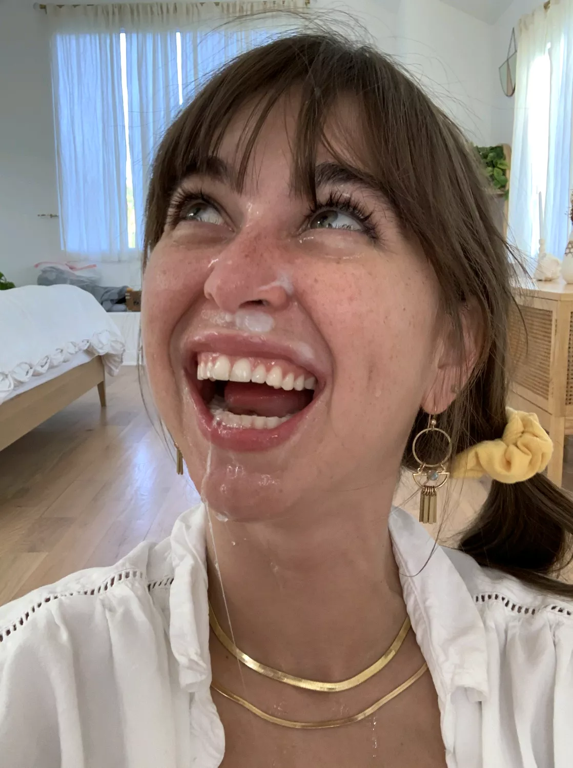 when she's at her happiest