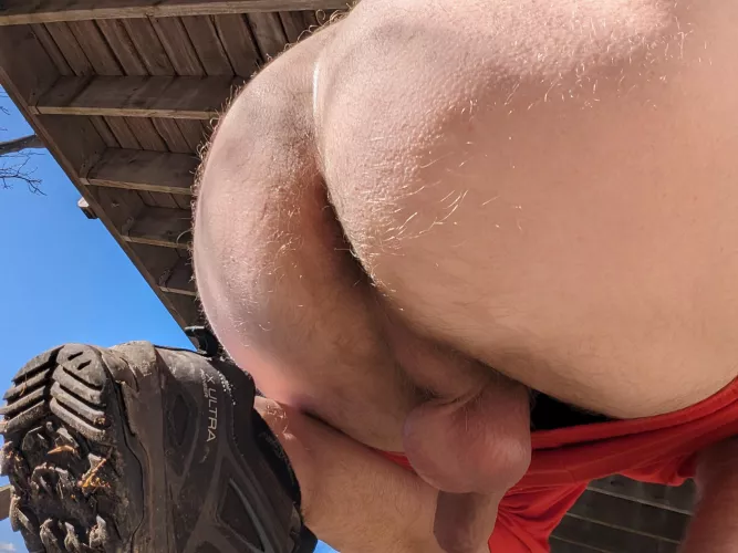 Working outside today