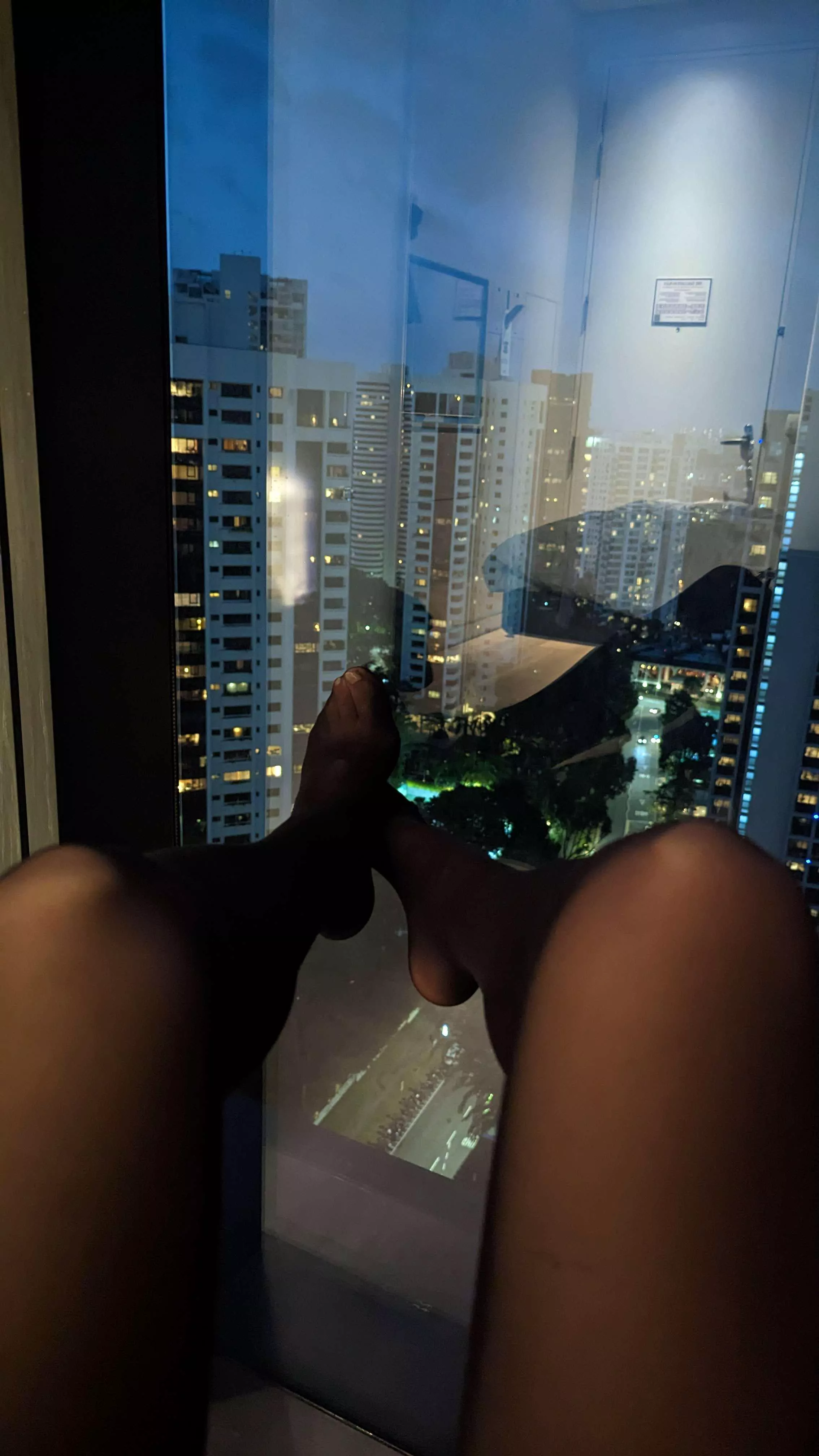 You see this from your window, what's your next move?