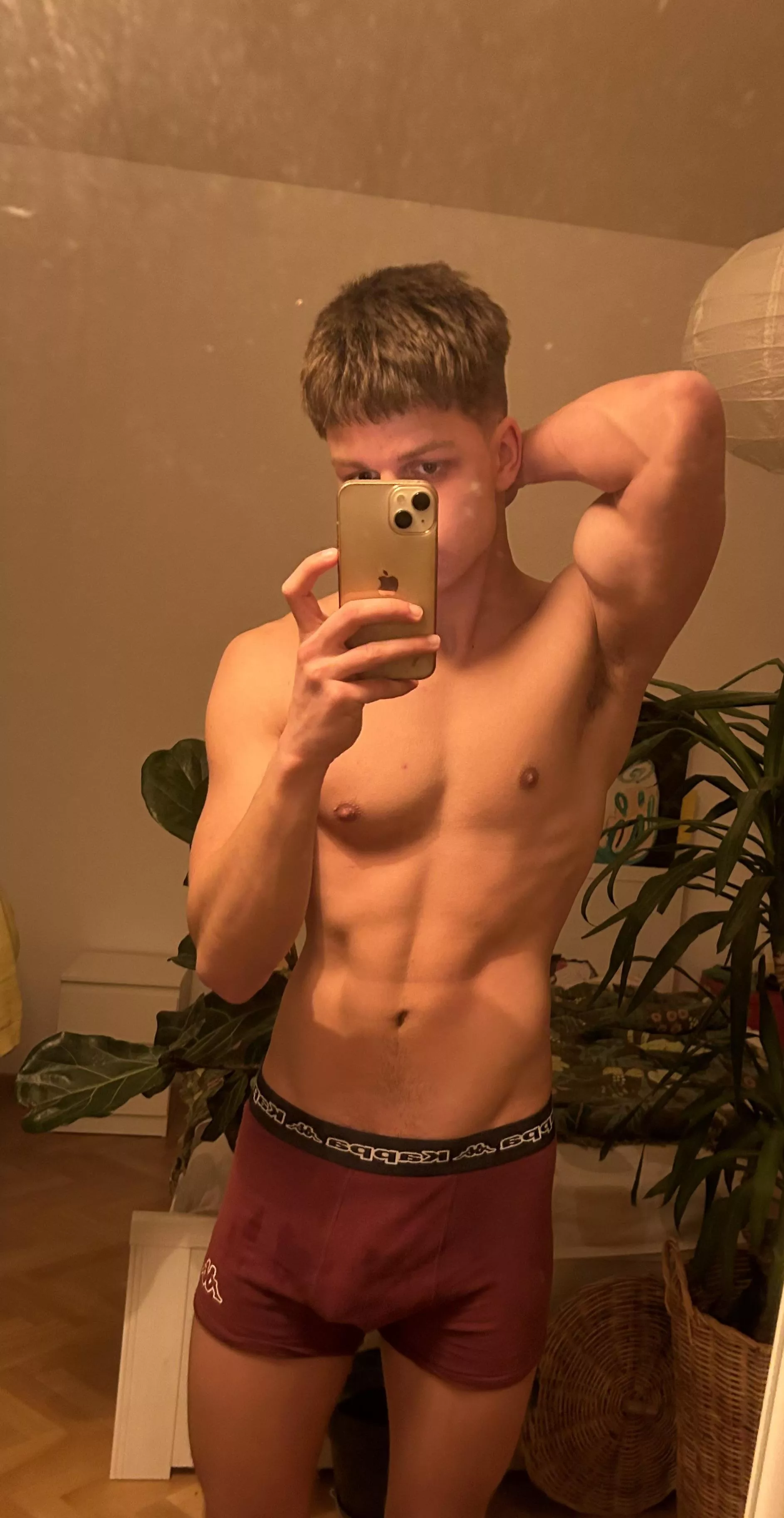 (19)Would you lick my undies?