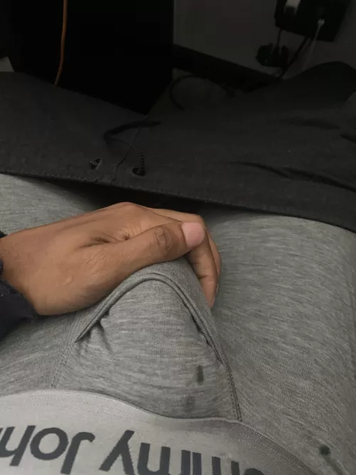 (26) Love teasing myself with boxers on