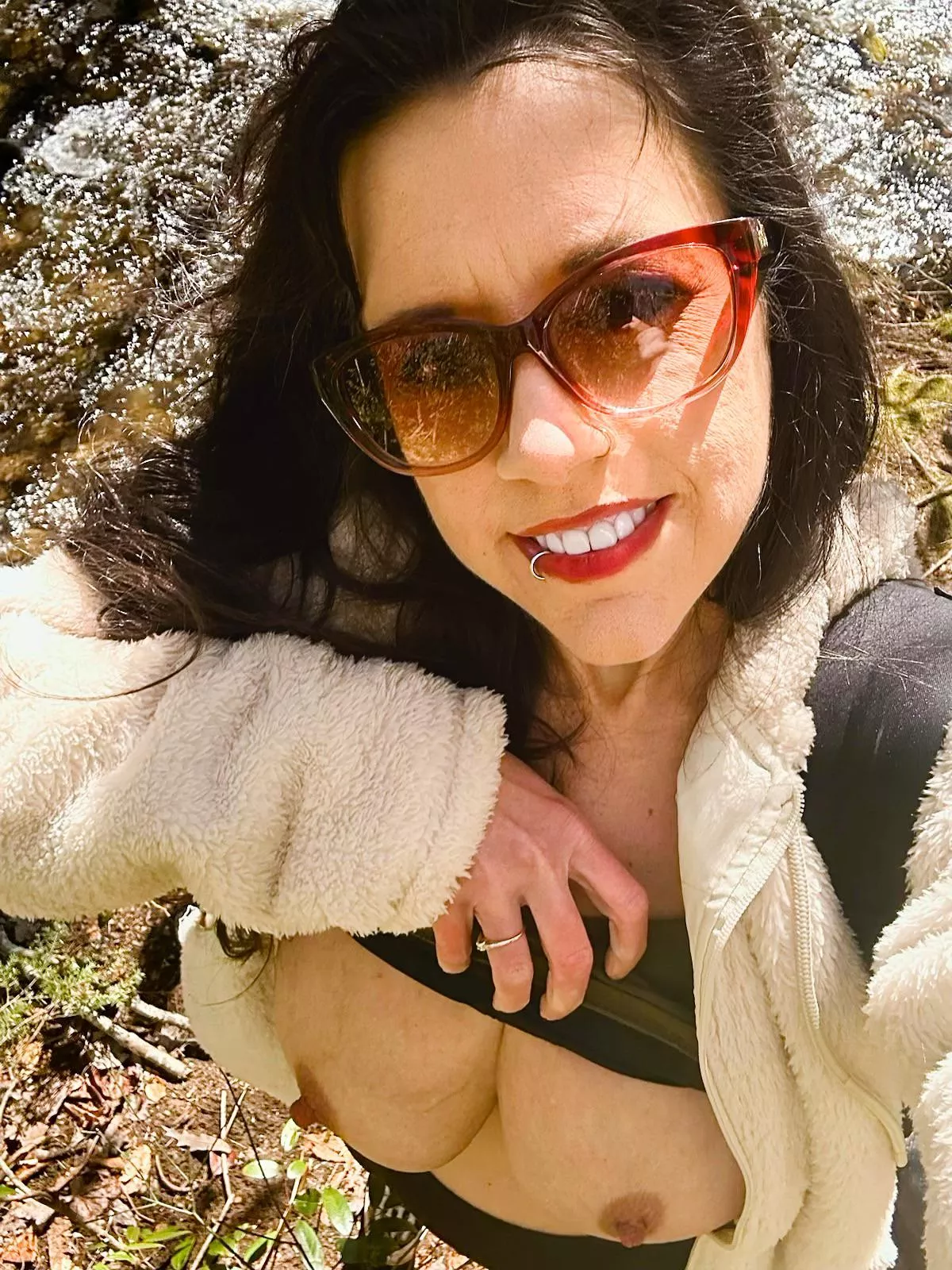 A little hiking fun got spotted by hikers