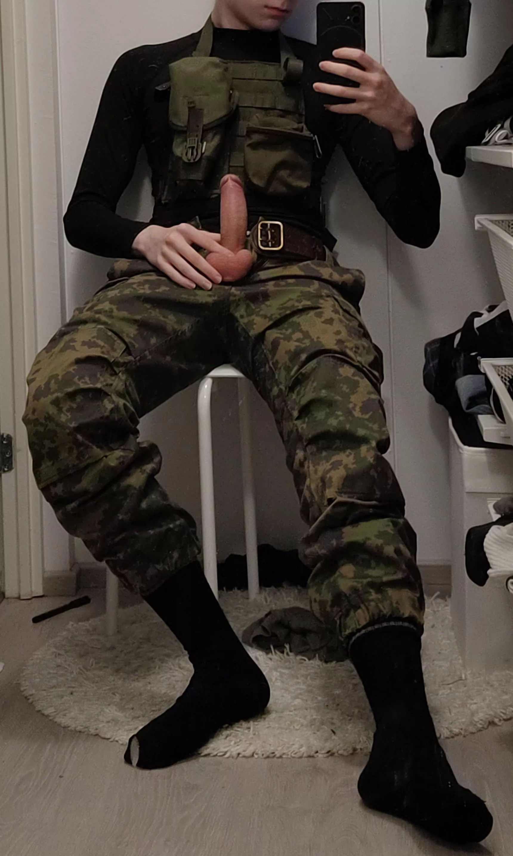 Army twink at your service😈😜