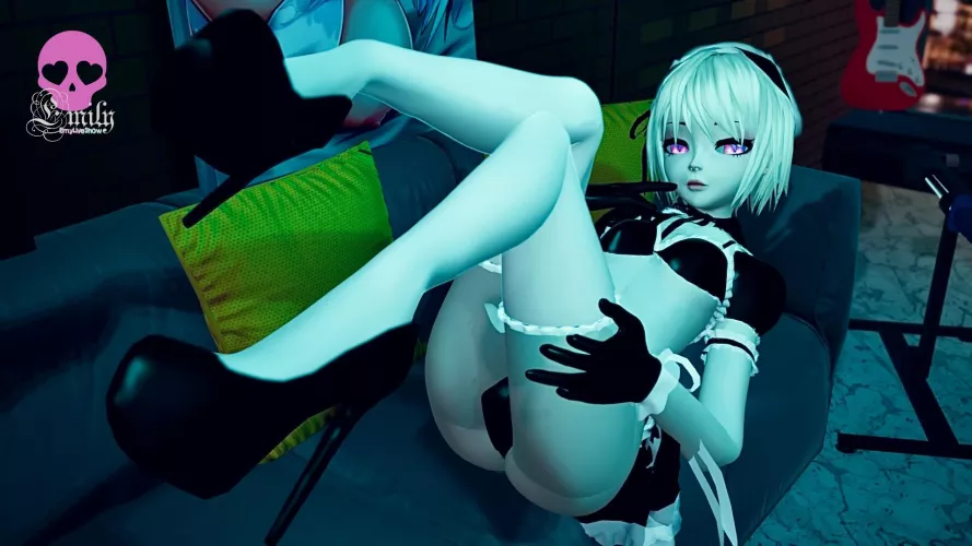 Come closer, I won’t bite (probably) 😈 https://chaturbate.com/emyliveshow