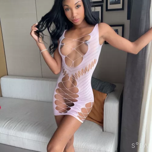 Do you go for my tits or pussy first