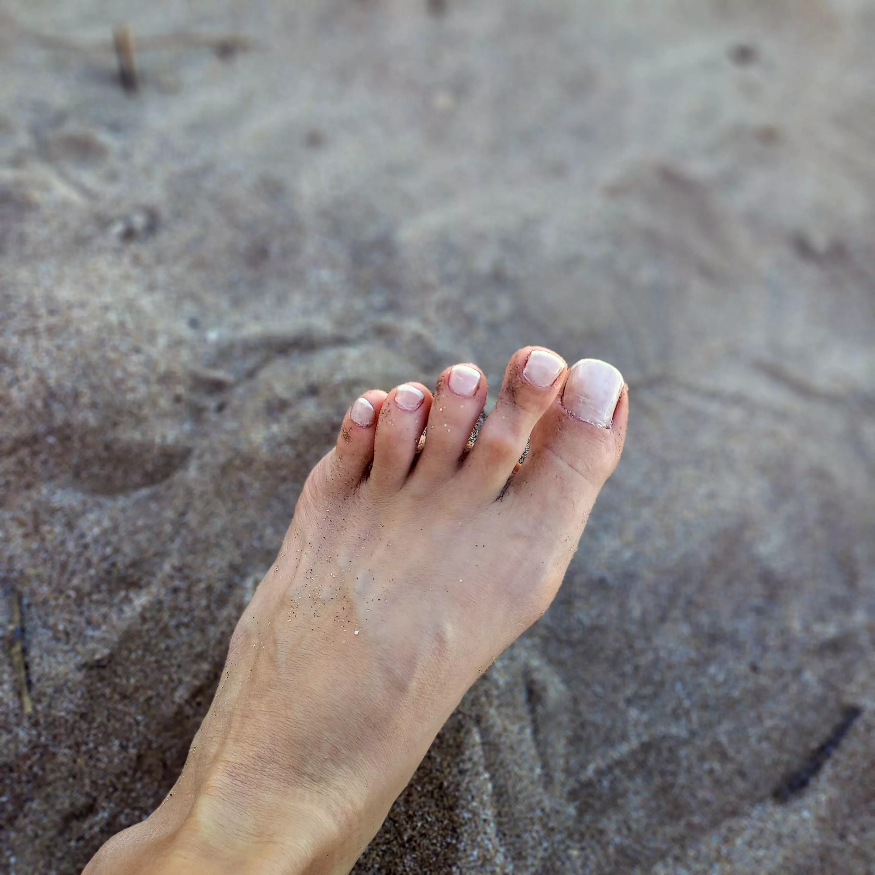 do you like your feet on the beach?
