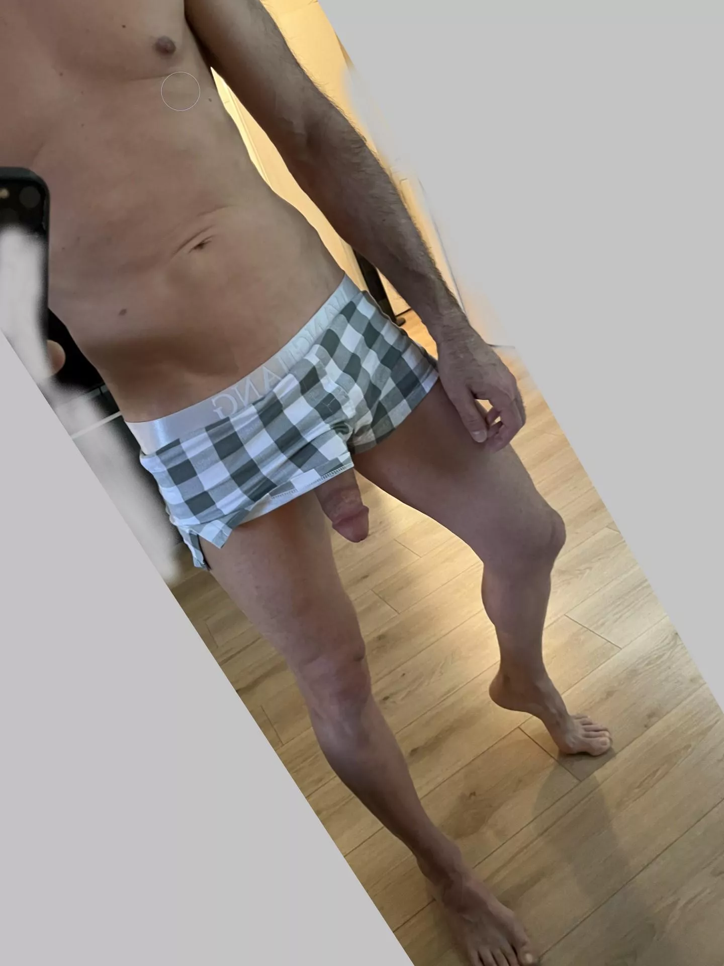 Don't mind if it's peeking out a bit, only the tip