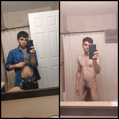 Dressed vs undressed 