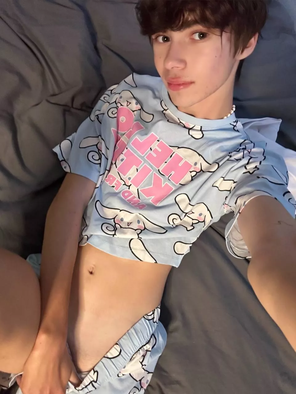 ever been with a 19yo surfer boy with hello kitty sleeping outfit and a cute smile? :3