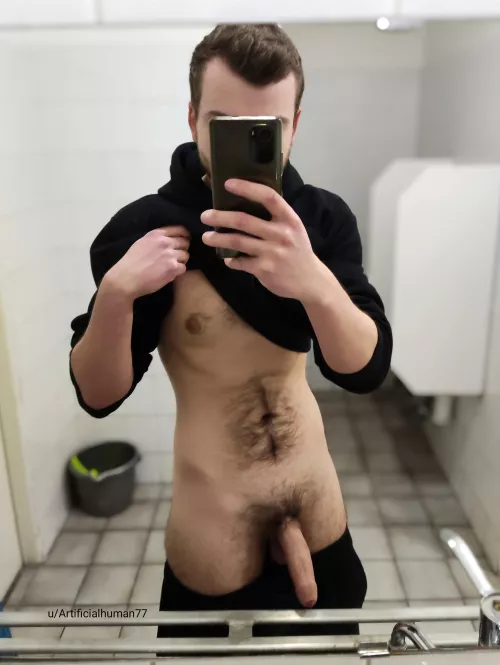 Felt naughty at work.