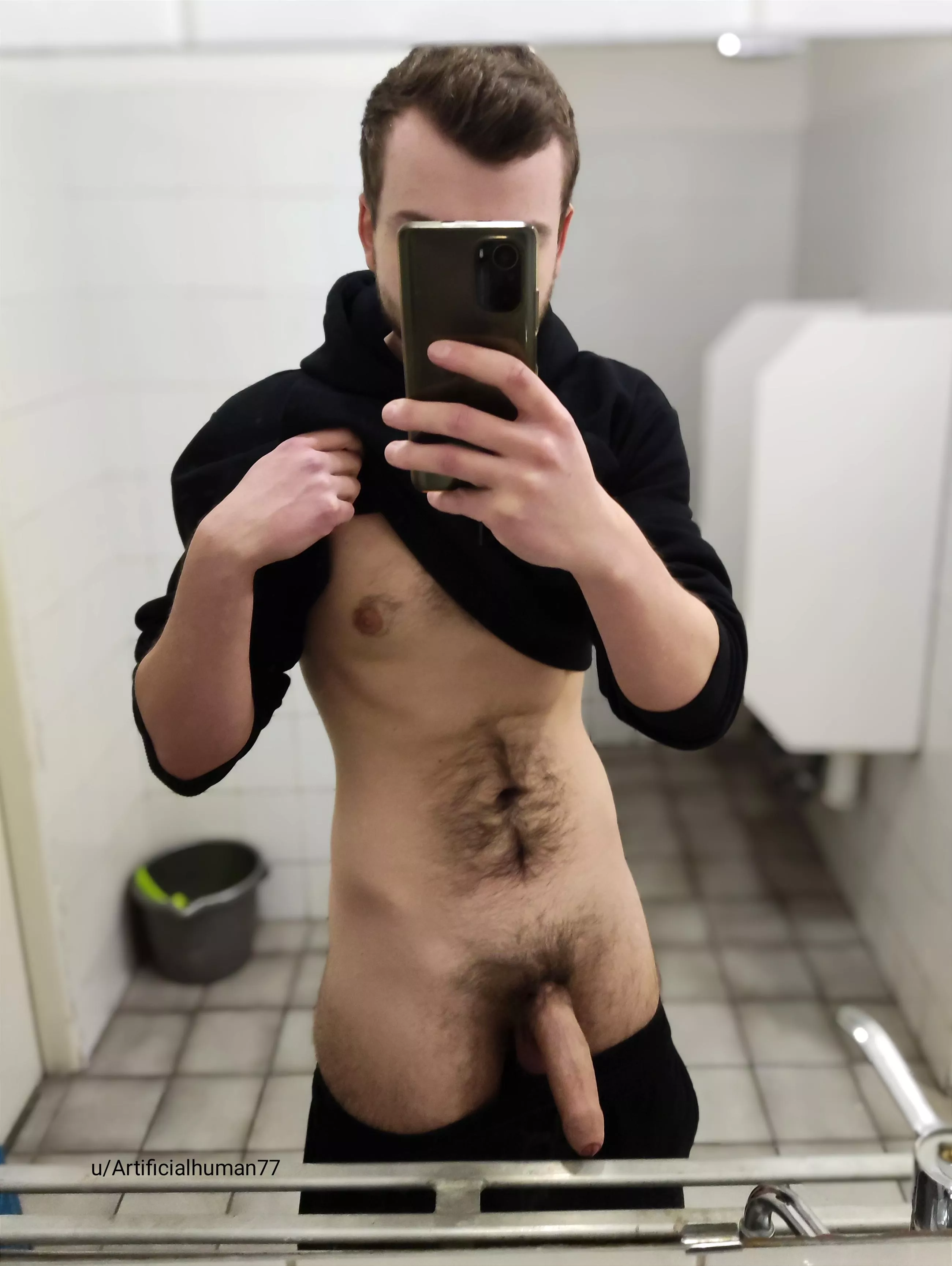 Felt naughty at work.