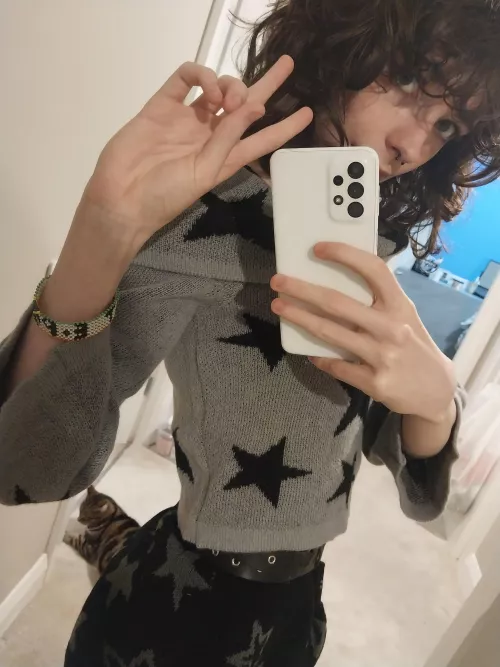 Got new clothes (kitty for scale)