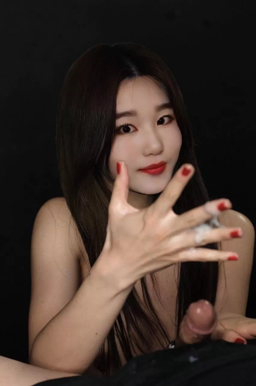 He took a pic after I finished him