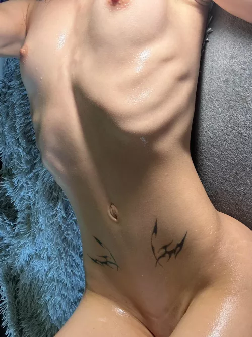 I am proud of my small titties and my skinny body