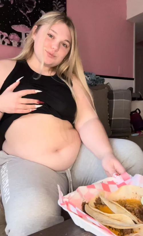 I couldn’t wait for taco Tuesday 